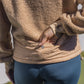 Shelby Sherpa Jacket - Latte - Senita Athletics