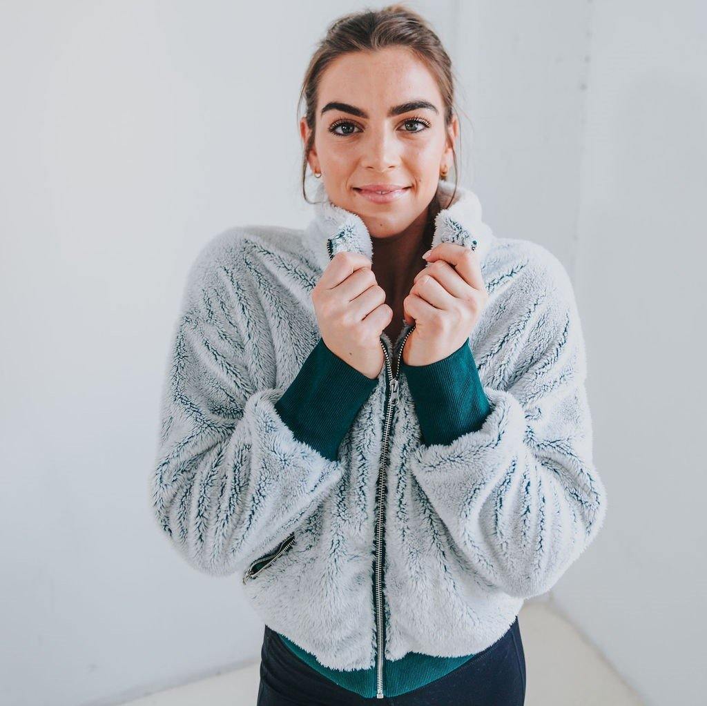 Sherpa Bomber Jacket - Ponderosa - Senita Athletics