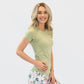 Short Sleeve Seamless Tee - Bamboo
