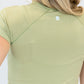 Short Sleeve Seamless Tee - Bamboo