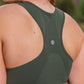 Sporty Seamless Sports Bra - Evergreen - Senita Athletics