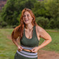 Sporty Seamless Sports Bra - Evergreen - Senita Athletics