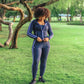 Sporty Zip Up Jacket - Navy - Senita Athletics