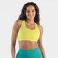 Strappy Sports Bra - Highlighter Yellow - FINAL SALE