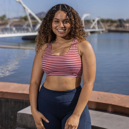 Strappy Sports Bra - Liberty - Senita Athletics