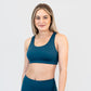 Strappy Sports Bra - Pacific