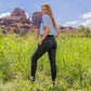 Studio Skin Joggers - Black and Evergreen Terrain - Senita Athletics