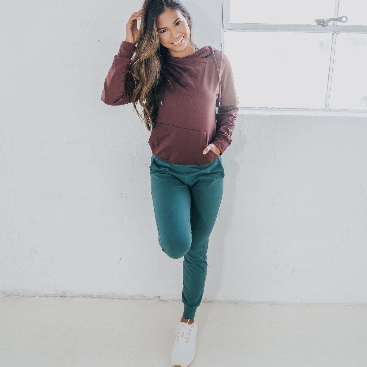 Studio Skin Joggers - Fern - Senita Athletics