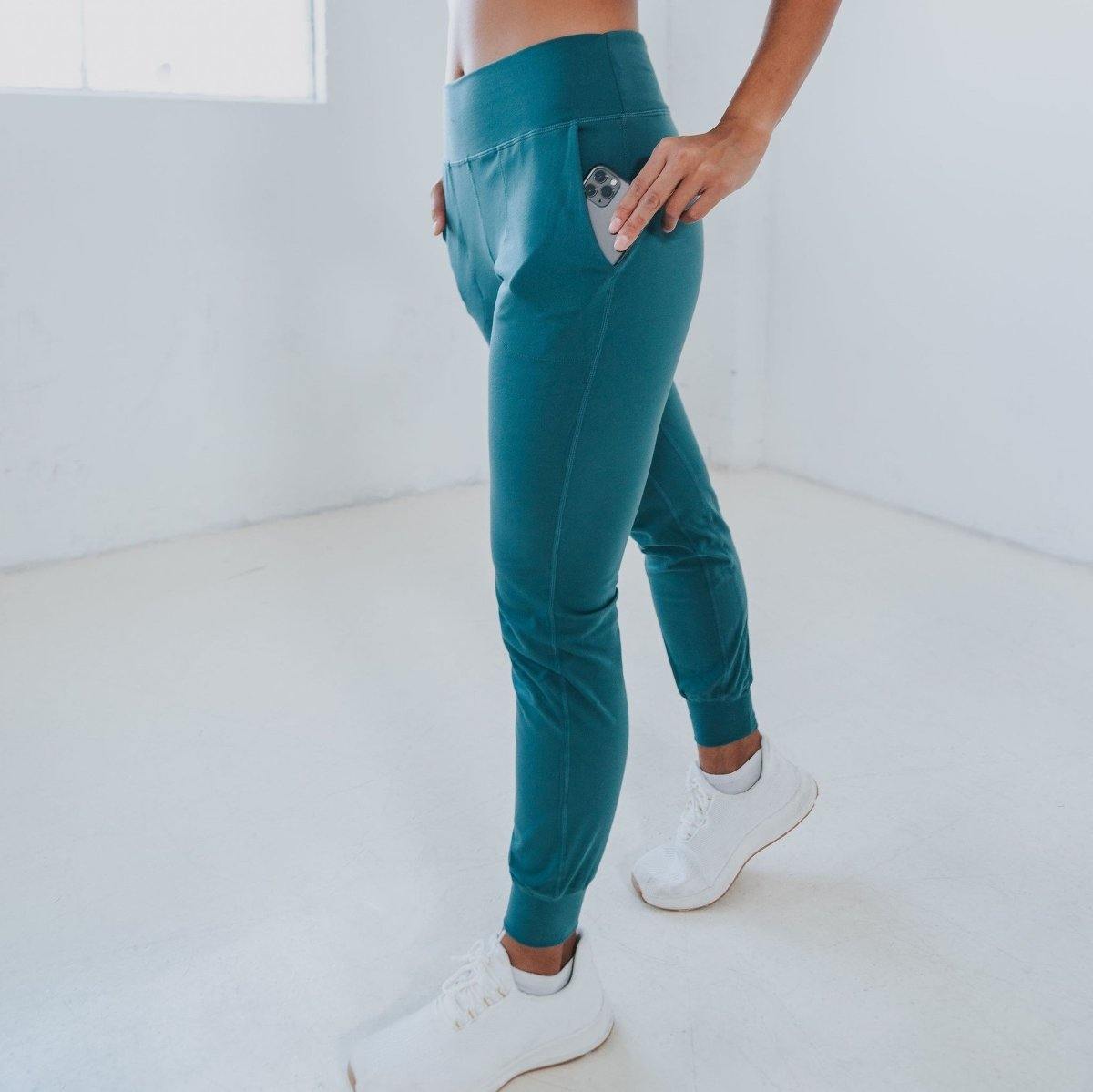Studio Skin Joggers - Fern - Senita Athletics