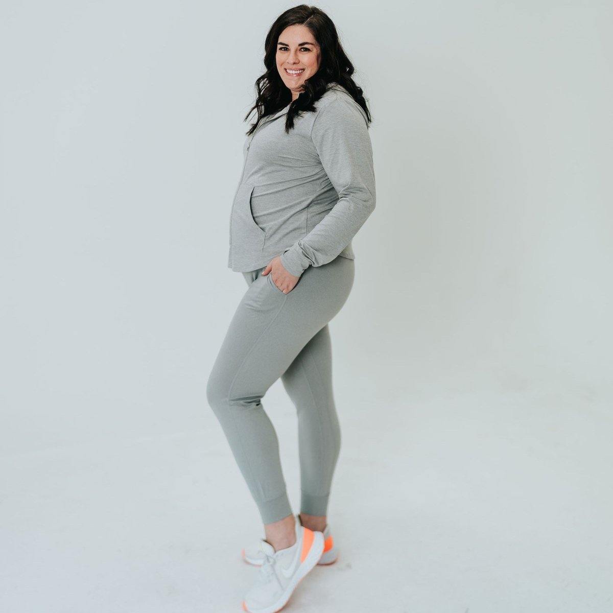 Studio Skin Joggers - Heathered Gray - Senita Athletics