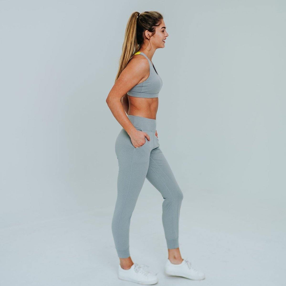 Studio Skin Joggers - Heathered Gray - Senita Athletics