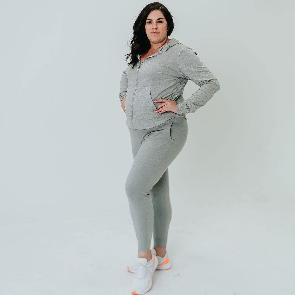Studio Skin Joggers - Heathered Gray - Senita Athletics