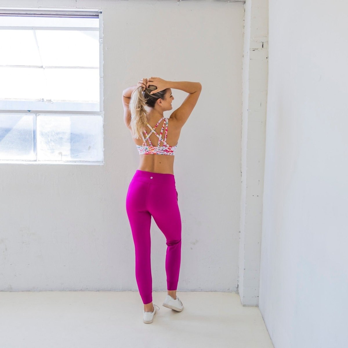 Studio Skin Joggers - Magenta - Senita Athletics