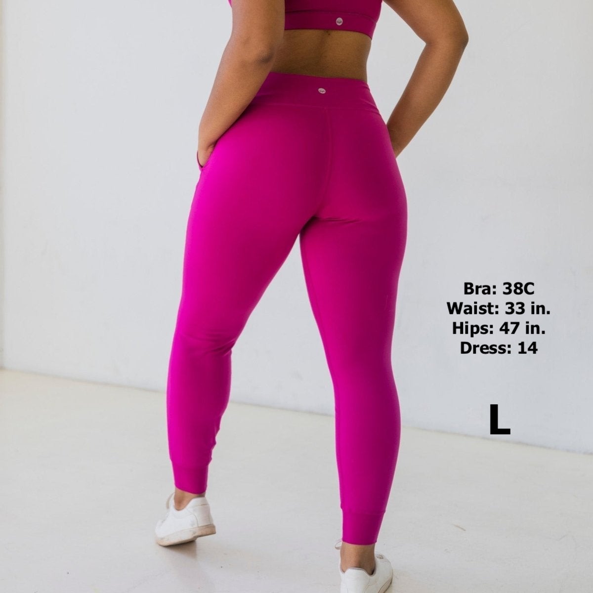 Studio Skin Joggers - Magenta - Senita Athletics