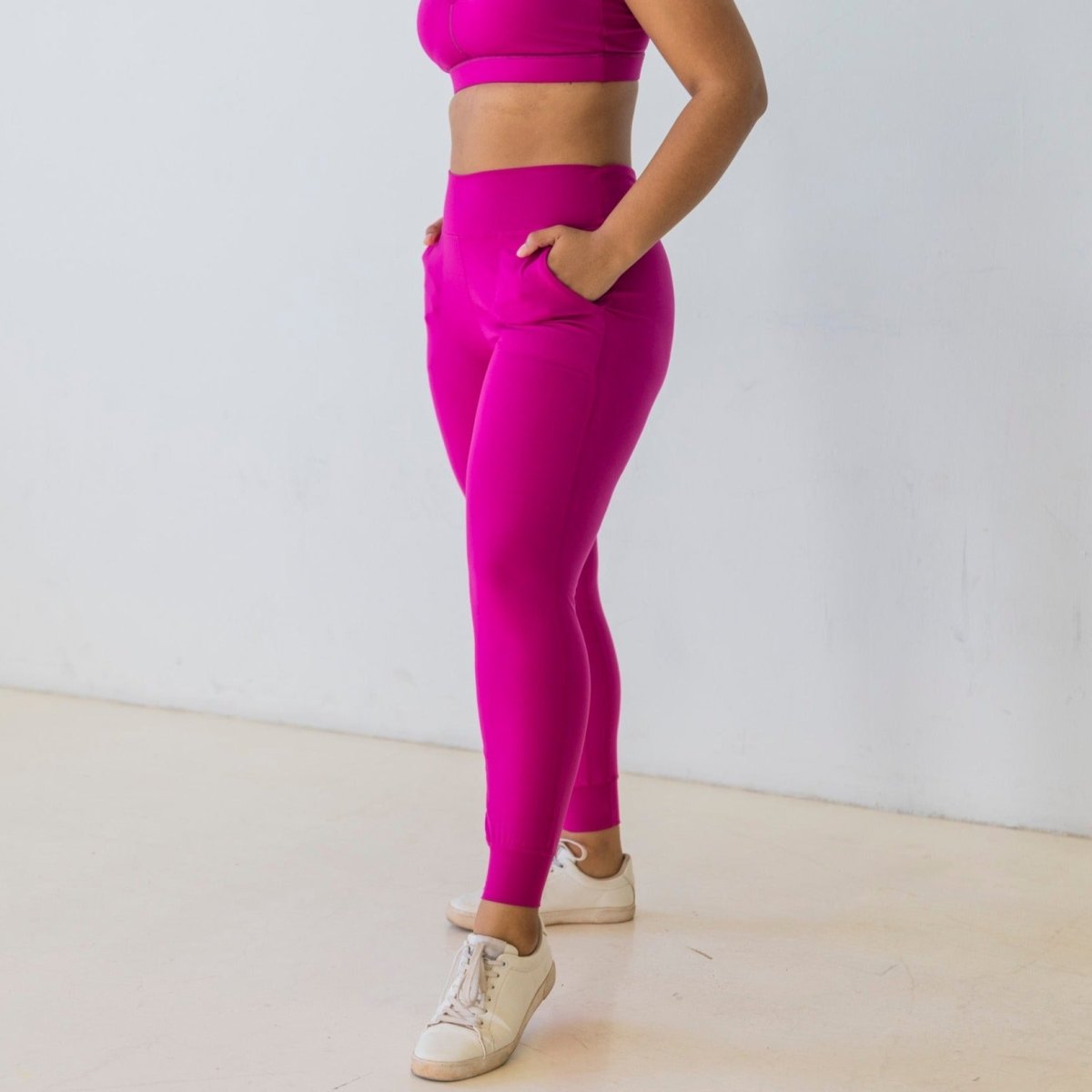 Studio Skin Joggers - Magenta - Senita Athletics