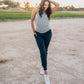 Studio Skin Joggers - Navy - Senita Athletics