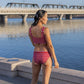 Sun City Bikini Bottoms - Cherry Stars - Senita Athletics