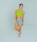 Swift Shorts 4 - Heathered Gray/Margarita - Senita Athletics