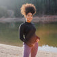 Telluride Long Sleeve - Black - Senita Athletics