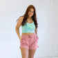 Time Out Shorts - Dusty Rose - Senita Athletics