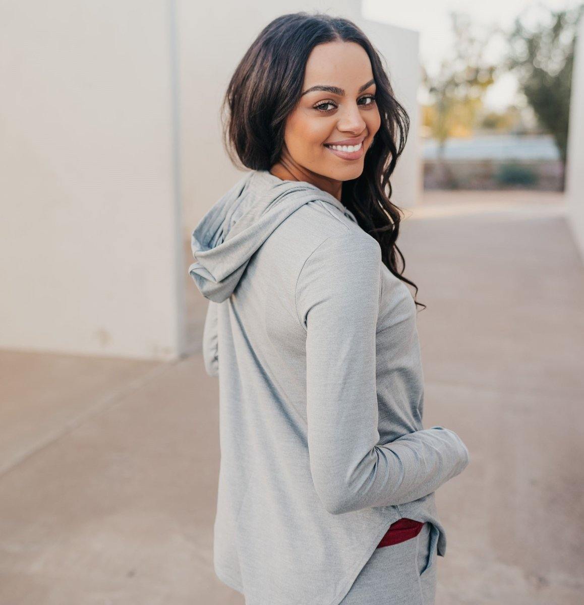 Weekend Hoodie - Heathered Gray - Senita Athletics
