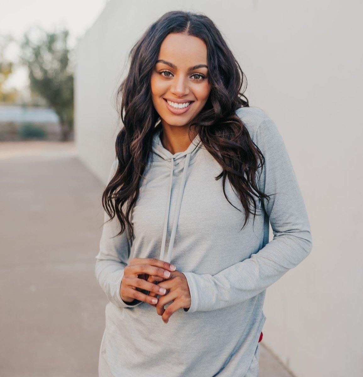 Weekend Hoodie - Heathered Gray - Senita Athletics