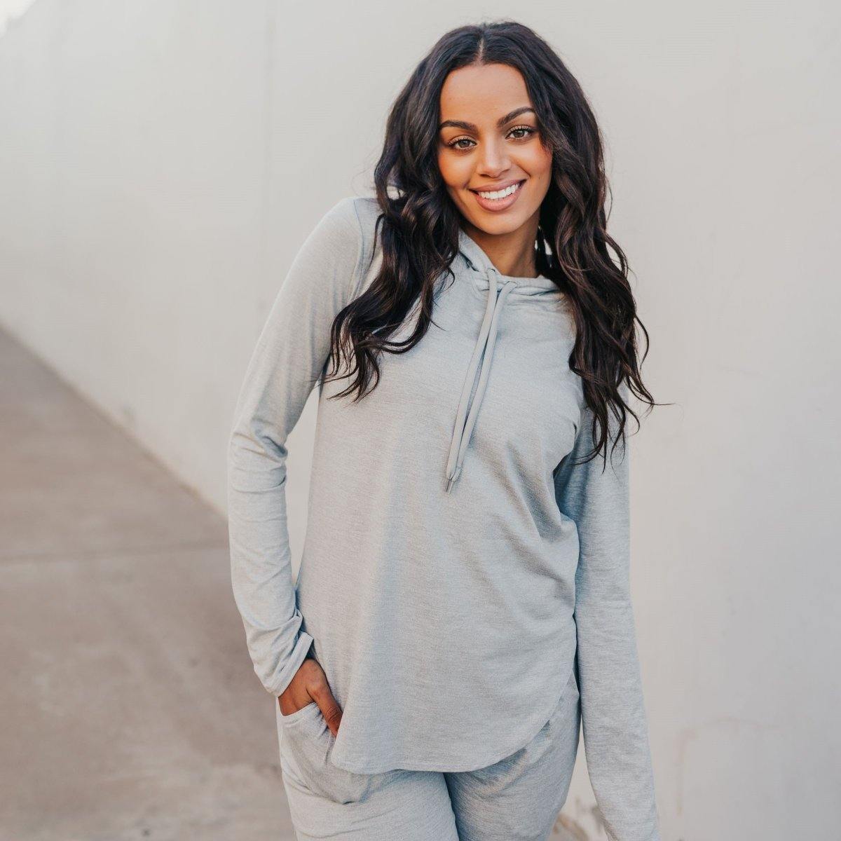 Weekend Hoodie - Heathered Gray - Senita Athletics