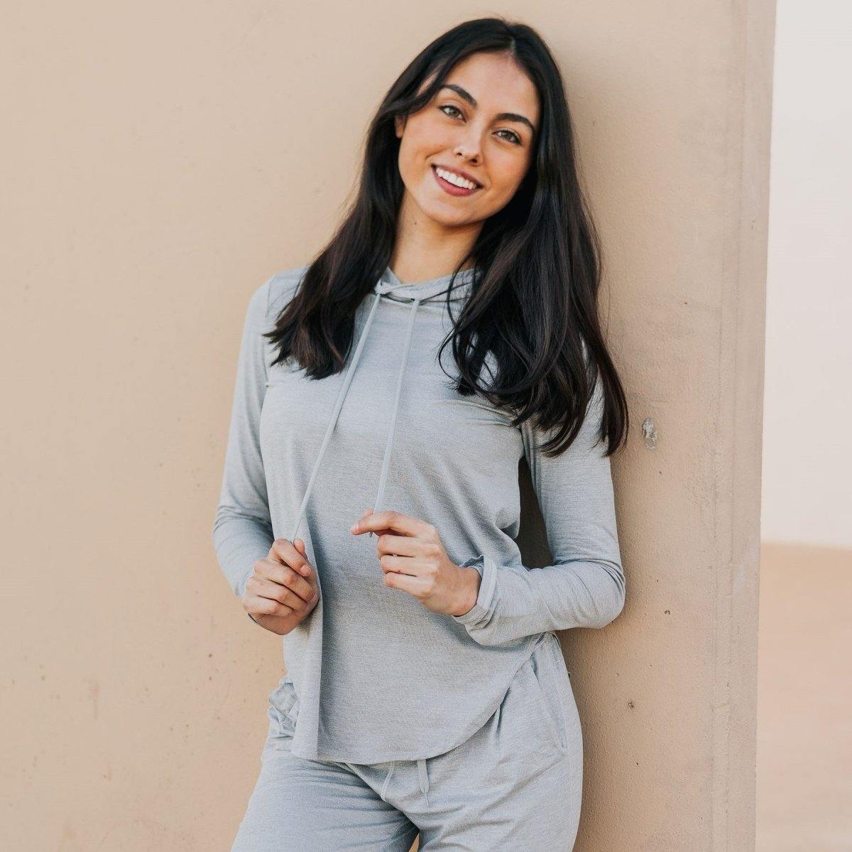 Weekend Hoodie - Heathered Gray - Senita Athletics