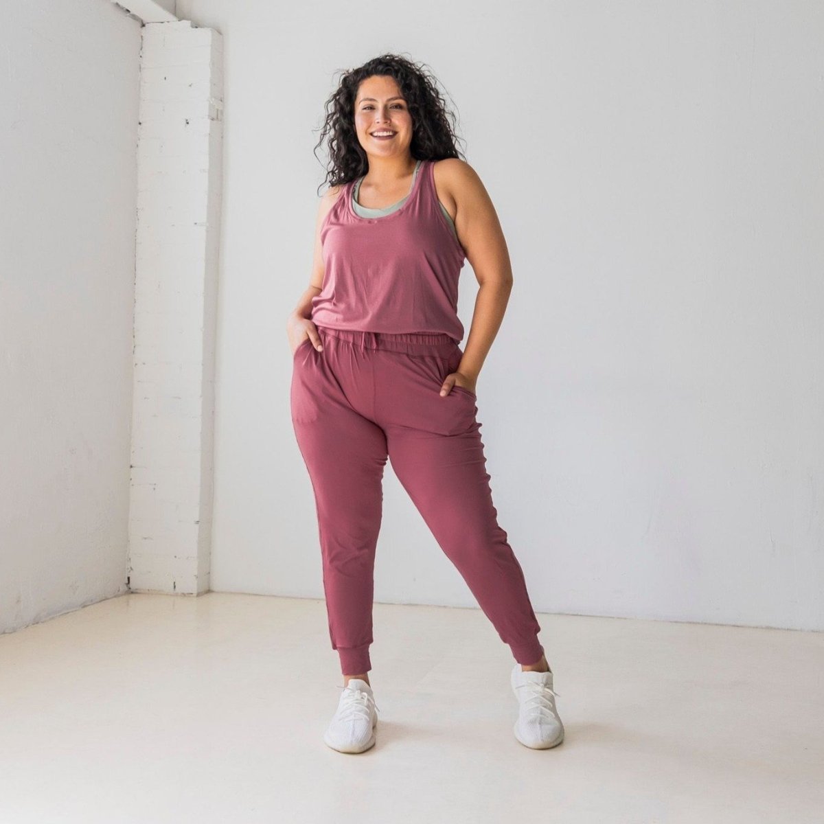 Weekend Joggers - French Rose - Senita Athletics