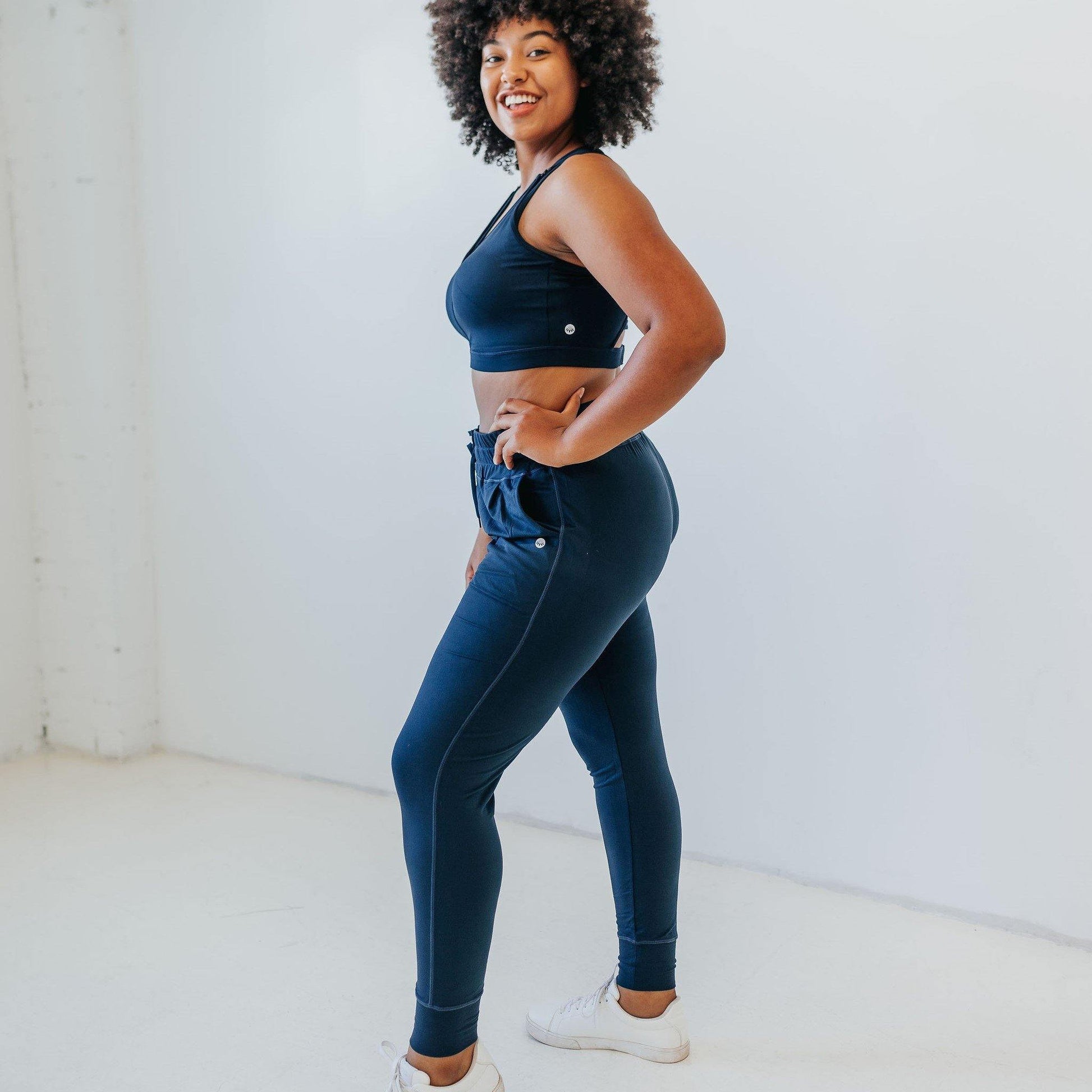 Weekend Joggers - Black – Senita Athletics