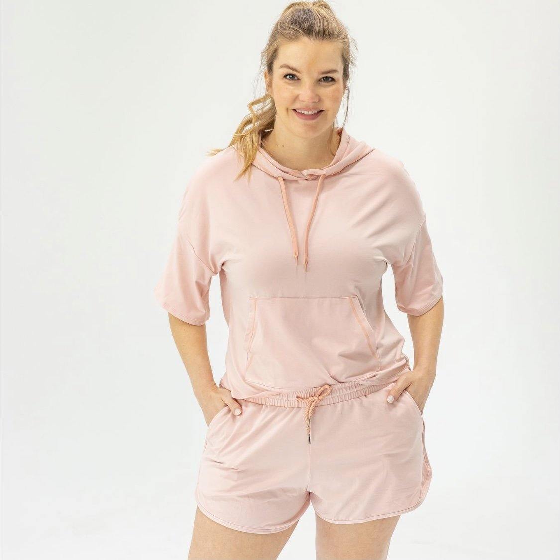 Weekend Shorts - Blush - Senita Athletics