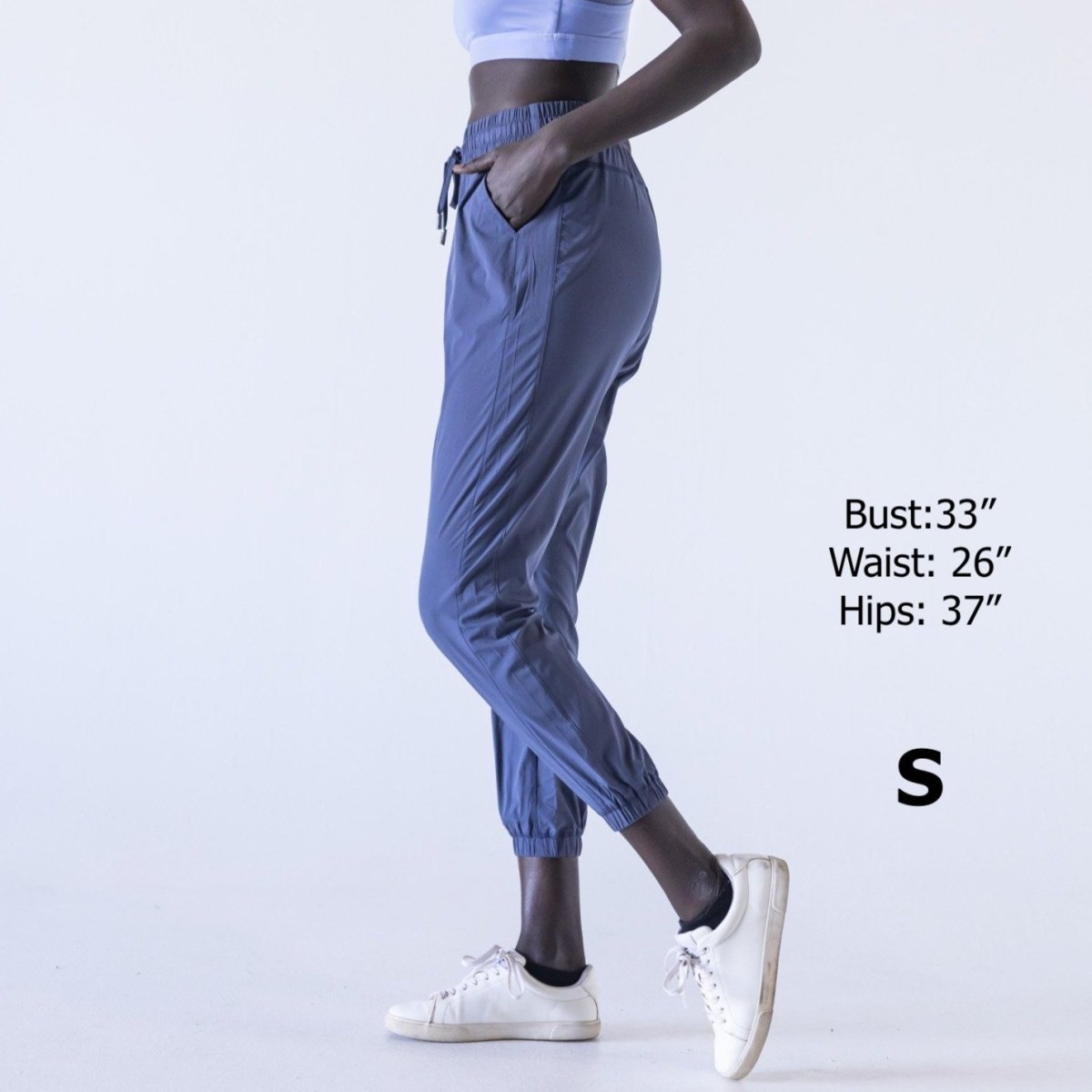 Windy Joggers - Light Navy - Senita Athletics