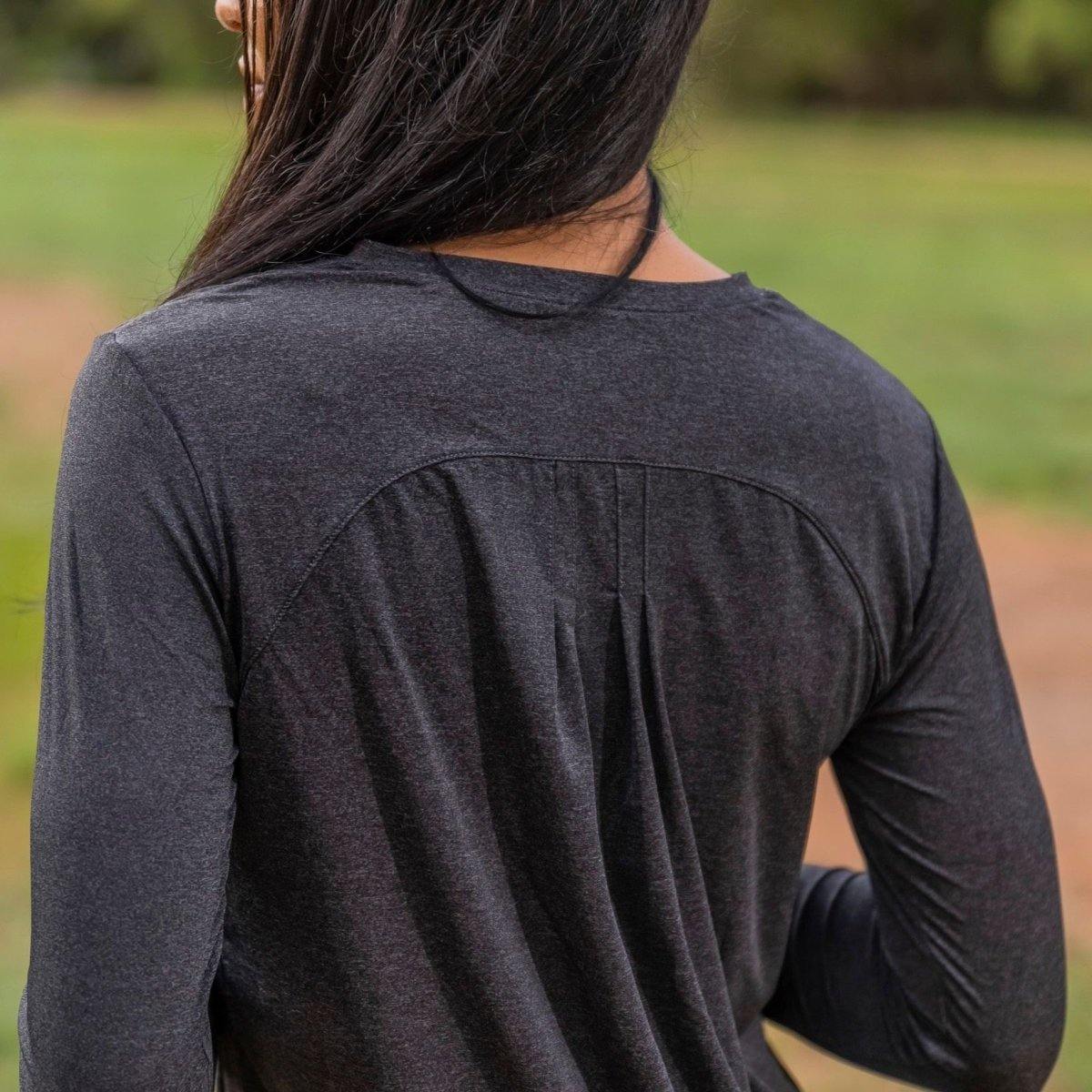 Wonder Long Sleeve - Black - Senita Athletics