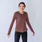 Wonder Long Sleeve - Fossil - Senita Athletics
