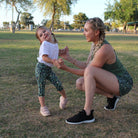 Youth Racer Capris - Daisy - Senita Athletics